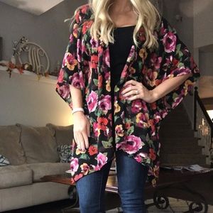 Floral kimono